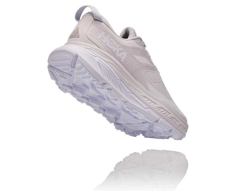 Zapatillas Trail Hoka One One Mujer - Stinson Atr 6 - Blancas - RMY710986